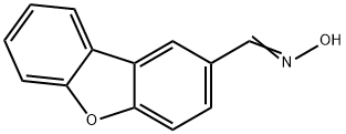 2-Dibenzofurancarboxaldehyde, oxime Structure