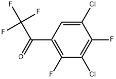 1-(3,5-Dichloro-2,4-difluorophenyl)-2,2,2-trifluoroethanone Structure