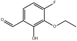 3-ethoxy-4-fluoro-2-hydroxybenzaldehyde Structure