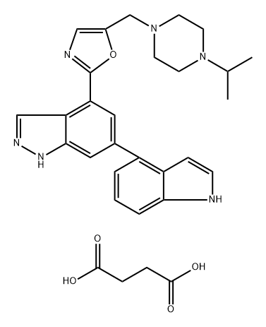 Nemiralisib succinate Structure