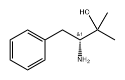 Benzenepropanol, β-amino-α,α-dimethyl-, (βR)- Structure