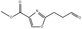 Methyl 2-(3-oxopropyl)oxazole-4-carboxylate Structure