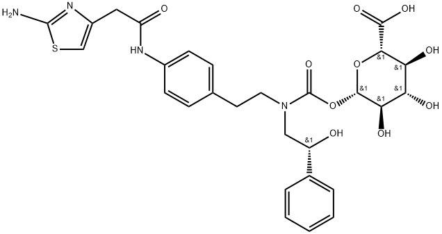 M12 Metabolites of Mirabegron Structure