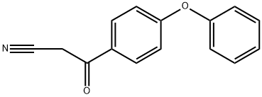 Benzenepropanenitrile, β-oxo-4-phenoxy- Structure