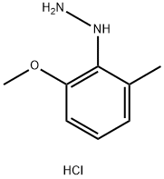 1-(2-Methoxy-6-methylphenyl)hydrazine hydrochloride Structure