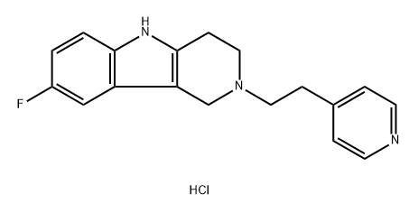 Carvotroline hydrochloride Structure