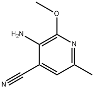 3-Amino-2-methoxy-6-methylisonicotinonitrile Structure