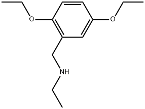 2,5-Diethoxy-N-ethylbenzenemethanamine Structure