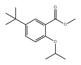 Methyl 5-(tert-butyl)-2-isopropoxybenzoate Structure