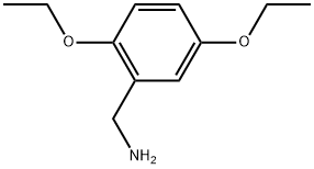 2,5-Diethoxybenzenemethanamine Structure