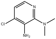 4-chloro-N,N-dimethyl-3-nitropyridin-2-amine Structure