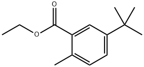 ethyl 5-(tert-butyl)-2-methylbenzoate Structure