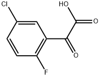 2-(5-chloro-2-fluorophenyl)-2-oxoacetic acid Structure