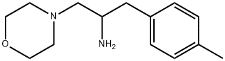 α-[(4-Methylphenyl)methyl]-4-morpholineethanamine Structure