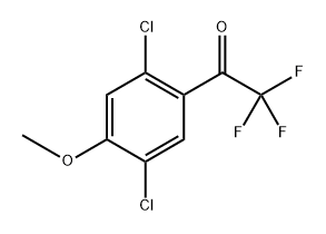 1-(2,5-Dichloro-4-methoxyphenyl)-2,2,2-trifluoroethanone Structure