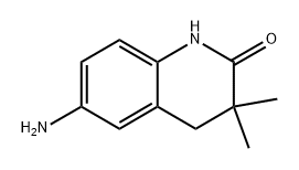 6-Amino-3,3-dimethyl-3,4-dihydroquinolin-2(1H)-one Structure