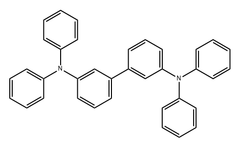 N3,N3,N3',N3'-tetraphenyl-[1,1'-biphenyl]-3,3'-diamine Structure