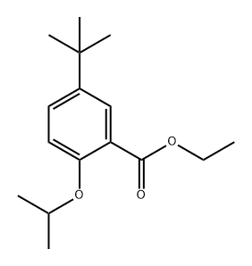 Ethyl 5-(tert-butyl)-2-isopropoxybenzoate Structure