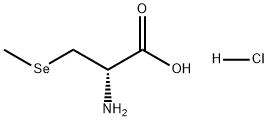 D-Alanine, 3-(methylseleno)-, hydrochloride (1:1) Structure