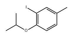 2-Iodo-1-isopropoxy-4-methylbenzene Structure