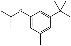 1-(tert-butyl)-3-isopropoxy-5-methylbenzene 구조식 이미지