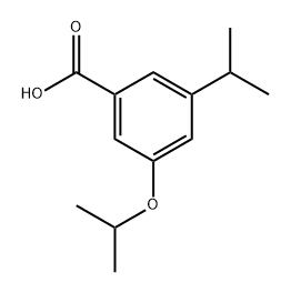 3-Isopropoxy-5-isopropylbenzoic acid Structure