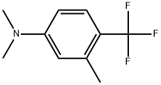 N,N,3-Trimethyl-4-(trifluoromethyl)benzenamine Structure