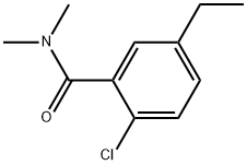 2-chloro-5-ethyl-N,N-dimethylbenzamide Structure