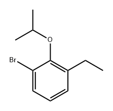 1-Bromo-3-ethyl-2-isopropoxybenzene 구조식 이미지