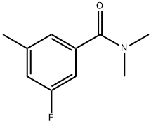 3-Fluoro-N,N,5-trimethylbenzamide Structure