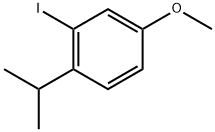 2-Iodo-4-methoxy-1-(1-methylethyl)benzene Structure