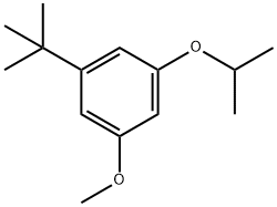 1-(1,1-Dimethylethyl)-3-methoxy-5-(1-methylethoxy)benzene Structure