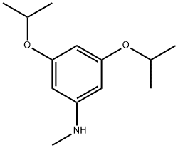 N-Methyl-3,5-bis(1-methylethoxy)benzenamine Structure