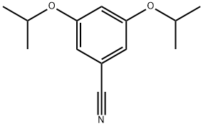 3,5-Bis(1-methylethoxy)benzonitrile Structure