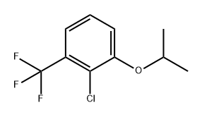 2-Chloro-1-isopropoxy-3-(trifluoromethyl)benzene Structure