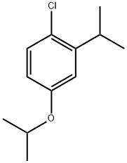 1-chloro-4-isopropoxy-2-isopropylbenzene Structure