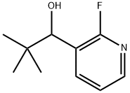 1-(2-fluoropyridin-3-yl)-2,2-dimethylpropan-1-ol Structure