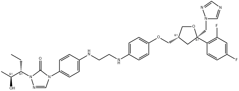 Posaconazole Impurity 40 Structure