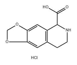 6,7,8,9-tetrahydro-[1,3]dioxolo[4,5-f]isoquinoline-6-carboxylic acid Structure