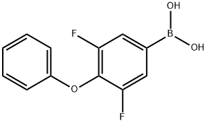 B-(3,5-Difluoro-4-phenoxyphenyl)boronic acid Structure