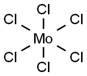Molybdenum chloride (MoCl6), (OC-6-11)- Structure