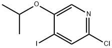 2-chloro-4-iodo-5-isopropoxypyridine 구조식 이미지