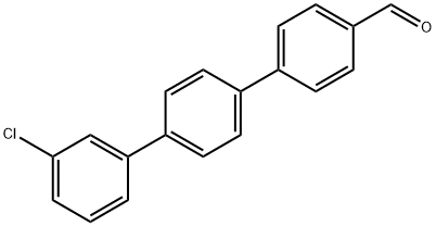 3''-chloro-[1,1':4',1''-terphenyl]-4-carbaldehyde Structure