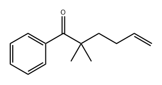 5-Hexen-1-one, 2,2-dimethyl-1-phenyl- Structure