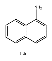 1-Naphthalenamine, hydrobromide (1:1) 구조식 이미지