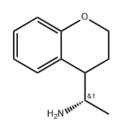 2H-1-Benzopyran-4-methanamine, 3,4-dihydro-α-methyl-, (αS)- Structure