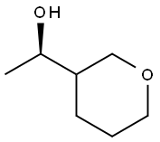 2H-Pyran-3-methanol, tetrahydro-α-methyl-, (αR)- Structure