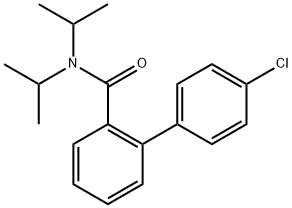 4'-Chloro-N,N-bis(1-methylethyl)[1,1'-biphenyl]-2-carboxamide Structure