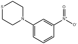 4-(3-Nitrophenyl)thiomorpholine 구조식 이미지