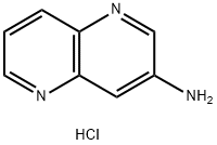1,5-Naphthyridin-3-amine, hydrochloride (1:2) 구조식 이미지
